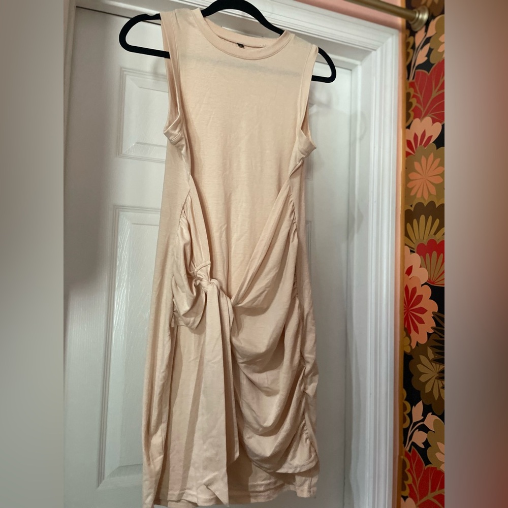 Knot front dress